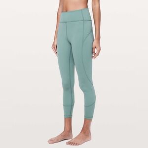 Lululemon In Movement 7/8 Tight *Everlux 25" Frosted Pine